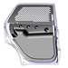 Dodge Durango (2019+) Secure-Grid Window Armor & Door Panel Package - 475-2151