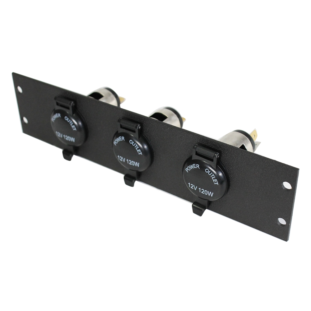12V Power Outlets in 2 Faceplate 425-6651