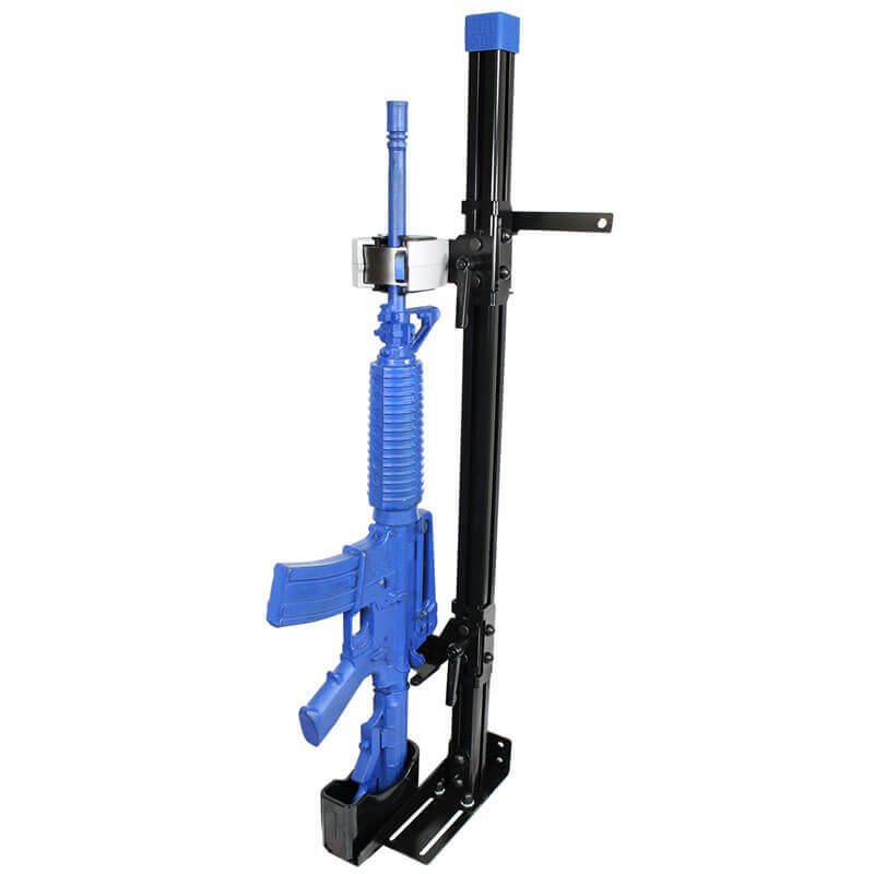 Gun Rack Single Weapon Partition Mounted Vertical GR9 ZRT AR BLM V   Web 475 2015 