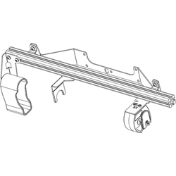 Gun Rack - Single Weapon, Rear Hatch Mounted (GR4-ZRT-AR-BLM-PI-UTILITY-2020+) Gun Rack - Single Weapon, Rear Hatch Mounted (GR4-ZRT-AR-BLM-PI-UTILITY-20+)
