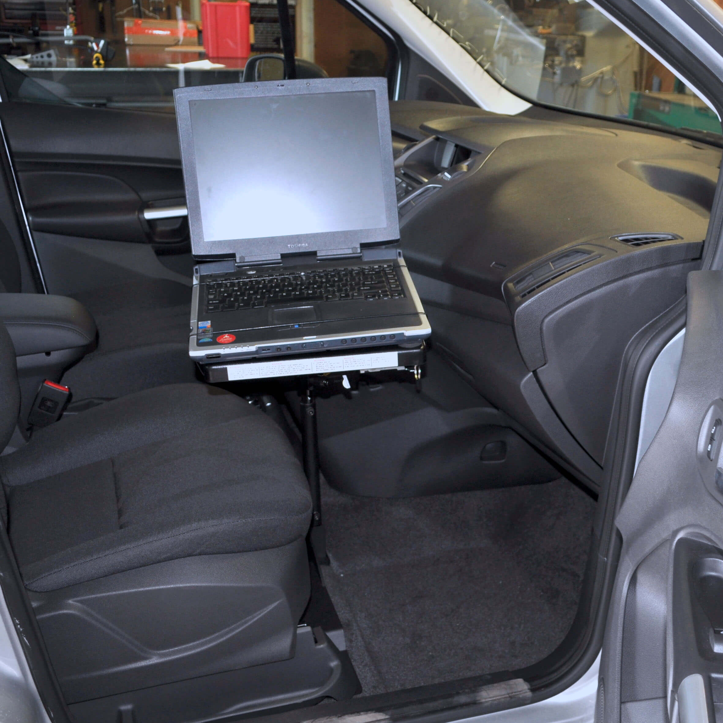 ford transit laptop mount